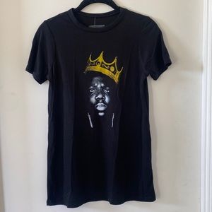 B.I.G. notorious small black tee new with tags